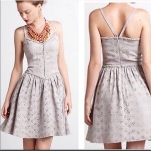 ANTHRO Vessel by Timo “Tabitha” Laser Cut Dress